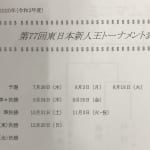 東日本新人王予選